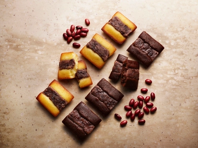 丹波大納言小豆を贅沢に使用したフィナンシェ 「丹波大納言小豆あんバターケーキ」1月13日発売