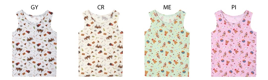 品番：JS7057　サイズ：100,110,120,130　カラー：GY/CR/ME/PI　価格：¥2,310(税込)