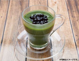 ホットタピオカ宇治抹茶