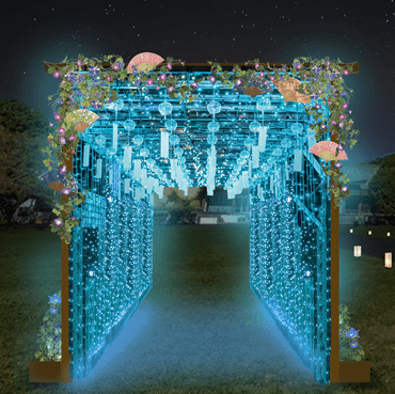 ▲たてもの園前回廊イメージ