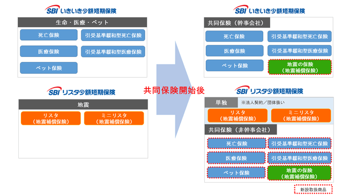 共同保険の概略図