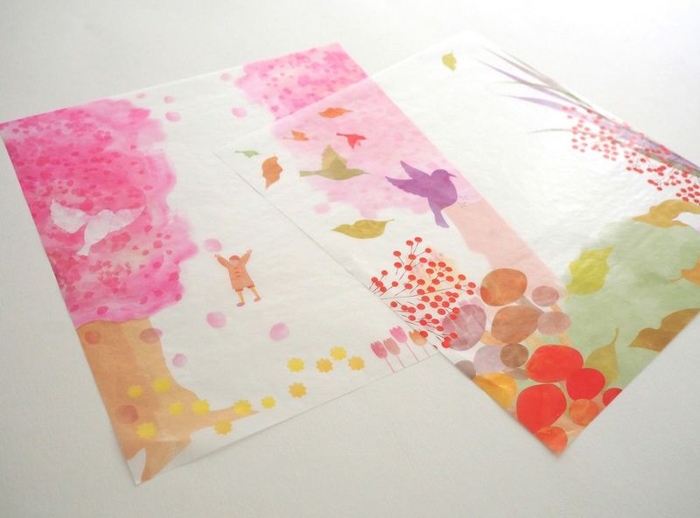 グラシンペーパー 「里山」