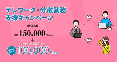 安否確認システム「安否LifeMail」が 初期導入費用を期間限定の特別価格で提供する 『テレワーク・分散勤務 支援キャンペーン』を実施