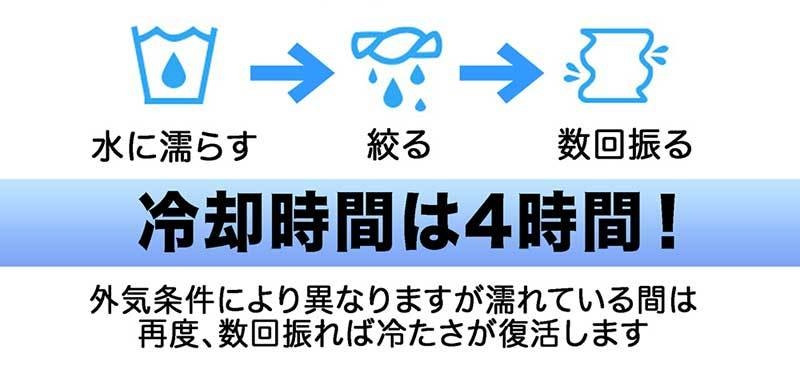 冷却時間は4時間!
