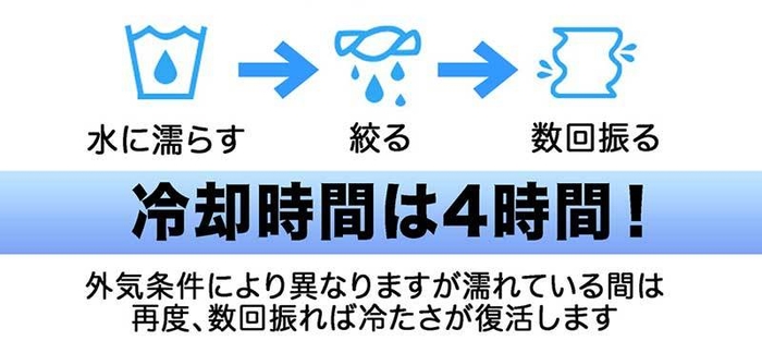 冷却時間は４時間！