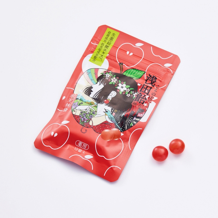 浅田飴糖衣R(赤玉林檎)<指定医薬部外品>