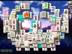 iPad専用ゲーム「上海HD」_ゲーム画面