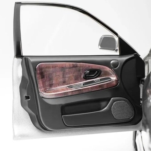 モーターヘリックス 1/18スケール M84001 三菱 Lancer Evolution IV ランサーエボリューション EVO Ⅳ Steel Silver Metallic