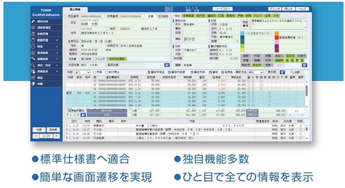 THINK CreMaS Advanceの特長