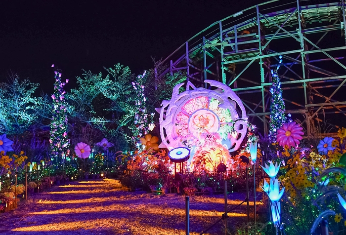 30thノームのフラワーガーデン ※画像は過去の様子です。 本年度のデザインとは一部異なります。