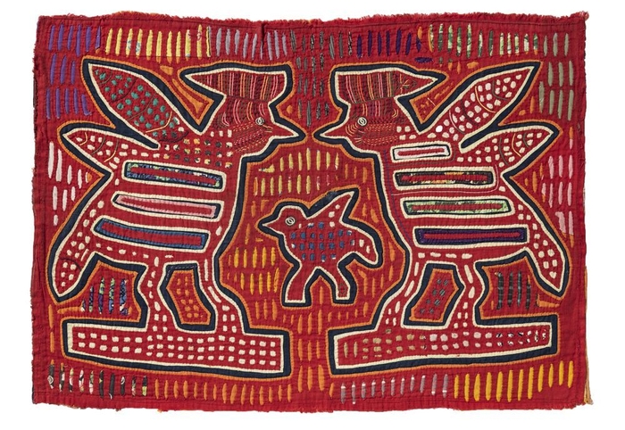 鳥のモラ 1940年代 Mola from Elisabeth Hans Collection. (c) Diana Marks.