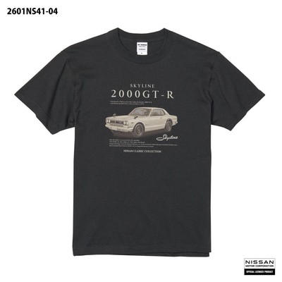 2601NS41-04 NISSAN SKYLINE 2000GT-R Tシャツ