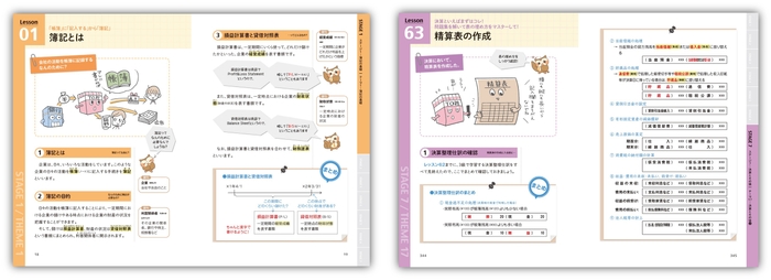 『テキスト＆問題集』サンプル画像