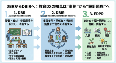教育DXにおける知見の進化：事例から設計原理へ