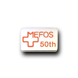 株式会社メフォス様「MEFOS 50th Anniv. 章」