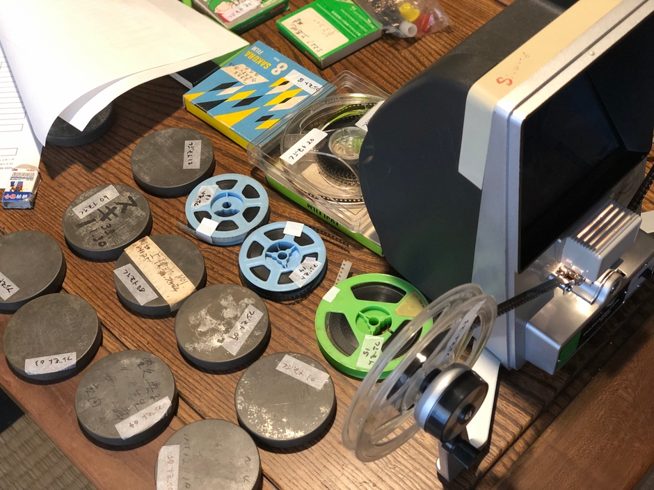 松本市民により持ち込まれた8mmフィルム