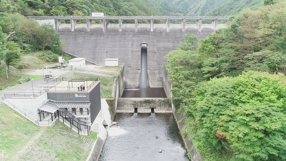 横川ダム(辰野町)