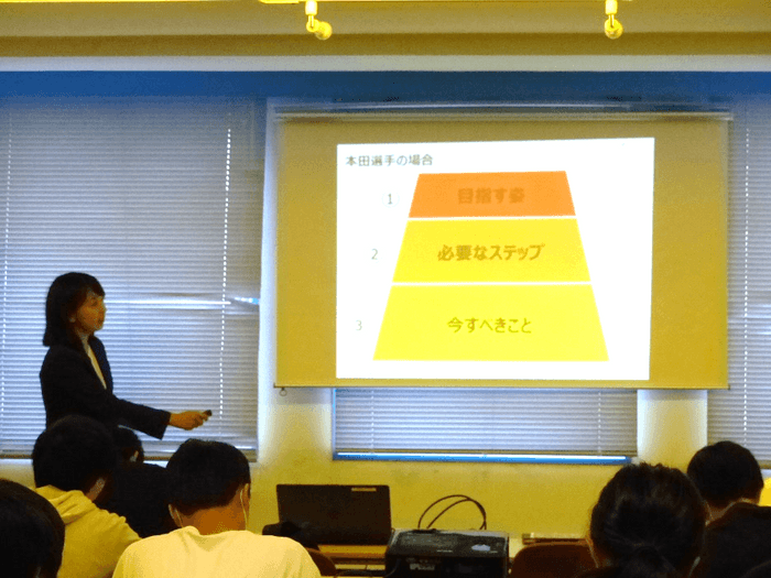 昨年度の進路指導の様子