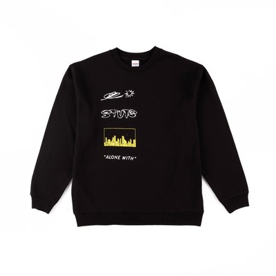 “Alone with”STUTS(BLACK)FRONT