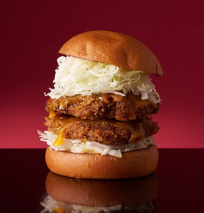 チーズメンチカツバーガーダブル