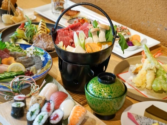 25種類の料理とライブキッチンで楽しむ年末年始ディナー