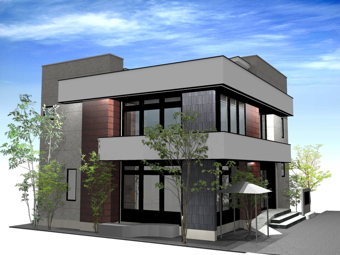 外観 イメージパース