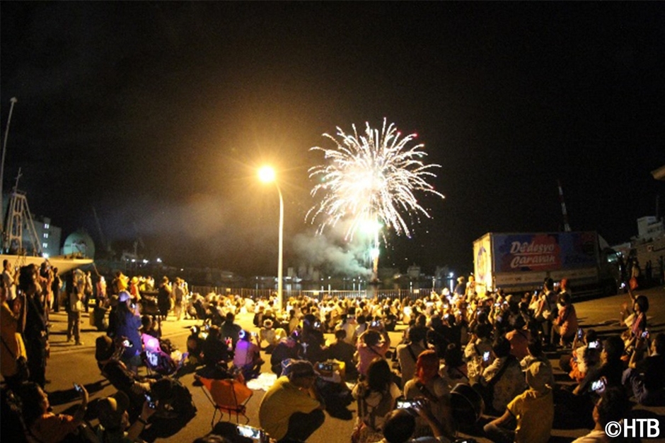 「水曜どうでしょうキャラバン2024」の様子(C)HTB