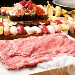 名古屋初！『和牛しゃぶしゃぶ』が食べ放題 「天ぷら肉炉端　天吟醸　名駅店」で2020年12月10日より販売開始