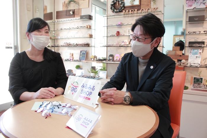 視能訓練士の交流/表敬訪問も