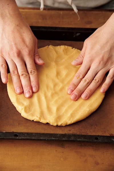「りんごの型いらずタルト」成形イメージ1