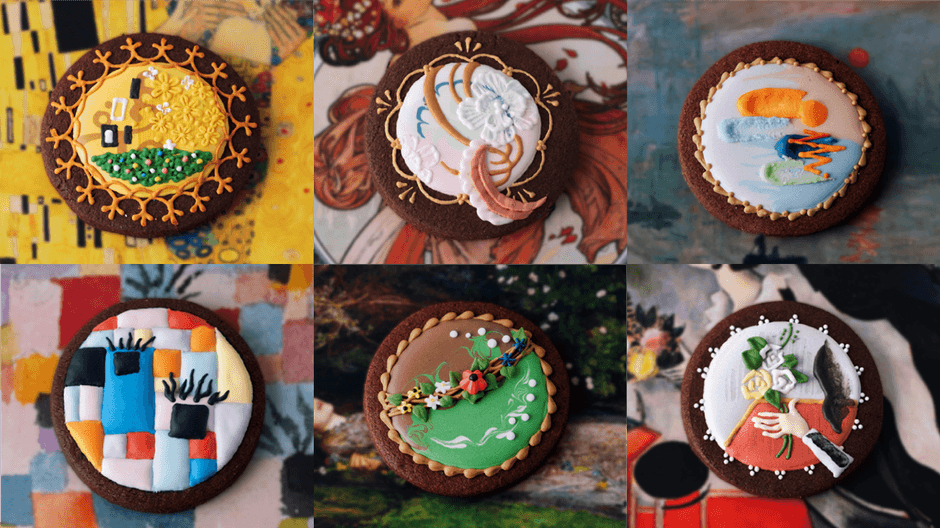 6種類の異なるデザイン