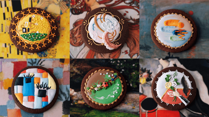 6種類の異なるデザイン