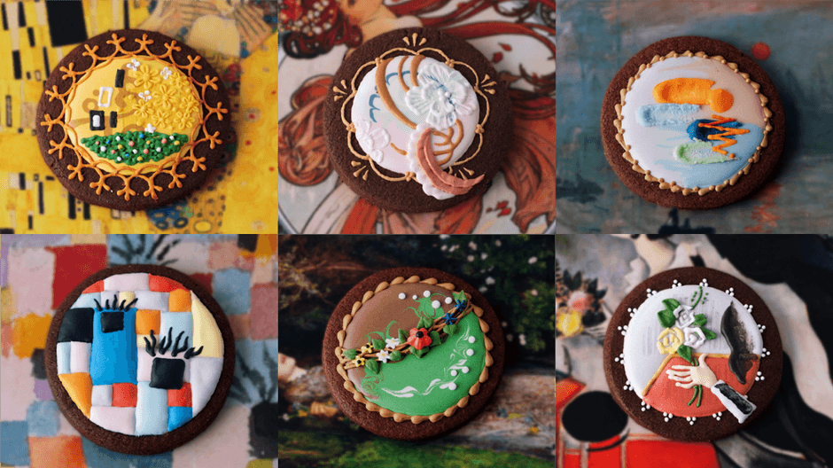 6種類の異なるデザイン