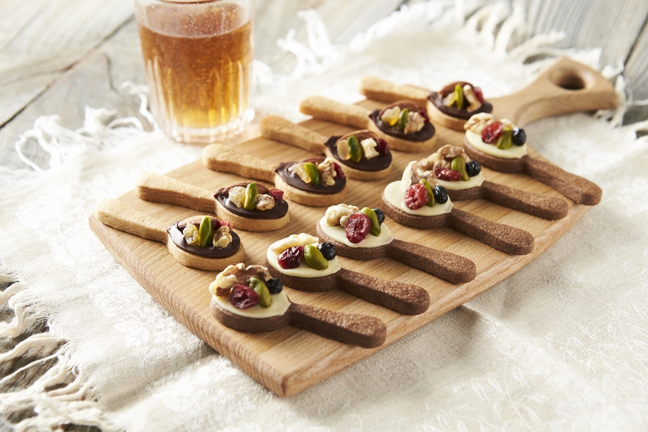 カラフル生チョコスプーンクッキー