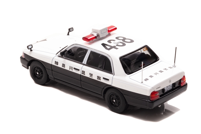 日産 クルー 1995 神奈川県警察交通部交通機動隊車両 (438):左後