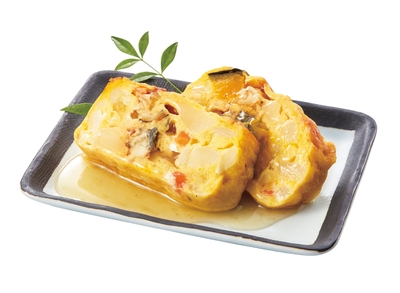 <なななキッチン>うなぎとごろごろ野菜のジャパニッシュオムレツ