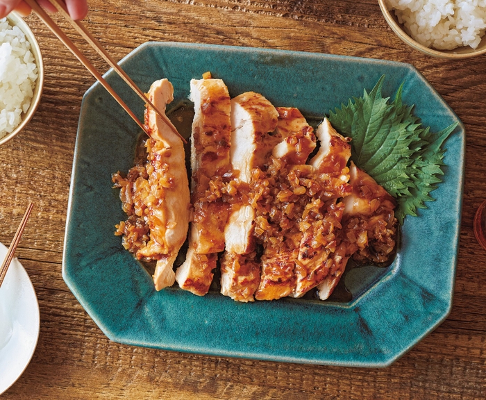 オニオン照り焼きチキン