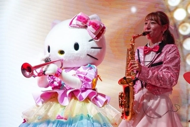 兵庫県淡路島で、ハローキティの「ジャズバンド」による公演「HELLO KITTY JAZZ BAND SHOW」6月～9月開催