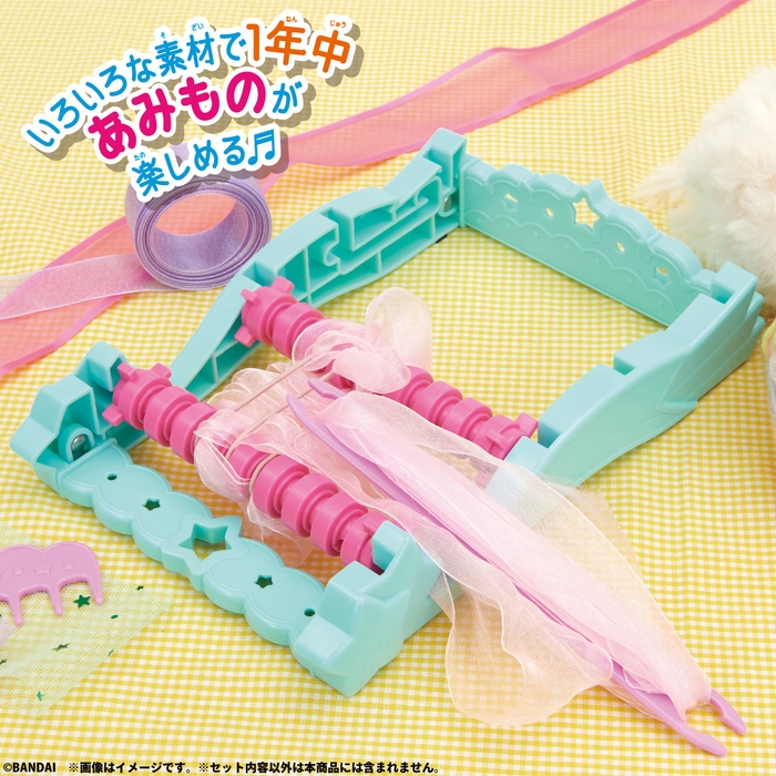 いろいろな素材で1年中あみものが楽しめる!