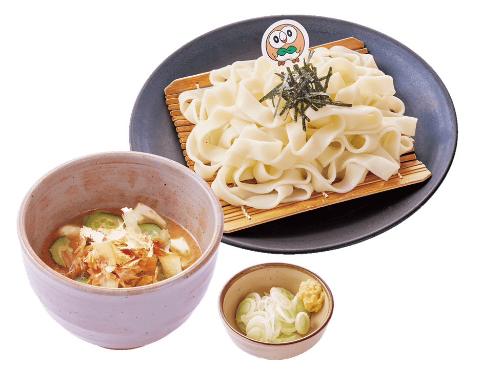 モクローの胡麻だれきしめん(モクローピック付き)