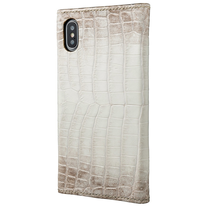 グラマスマイスター ヒマラヤクロコダイル×エレファントレザーケース(背面)