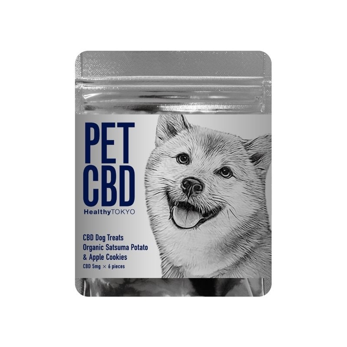 PetCBD ドッグトリーツ 5mg オーガニックさつまいもとりんご