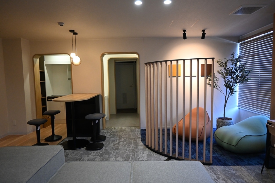 ミニキッチン・リラックススペース