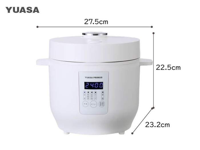 コンパクトな3合炊き炊飯器