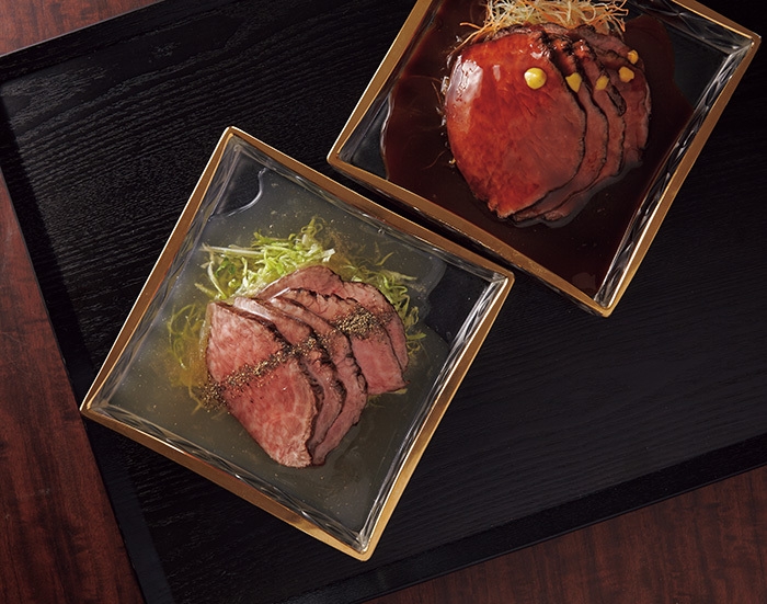 ＜木乃婦＞特製ローストビーフ２種