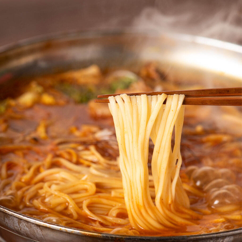 「旨辛辣鍋つゆ」はラーメンで〆