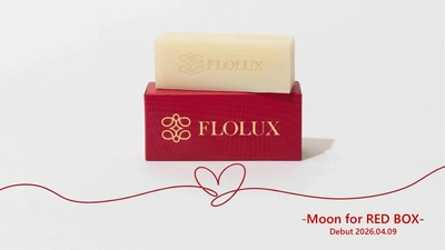FLOLUXから、初のチャリティーアイテム　 コールドプロセスソープ「Moon for RED BOX」が誕生。
