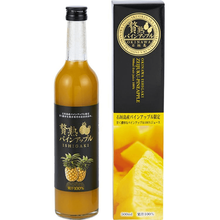 贅熟 石垣島産パインアップルジュース(100％)＜常温＞ 500ml