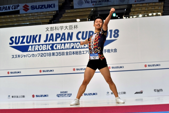 シニア男子シングル優勝 斉藤瑞己選手