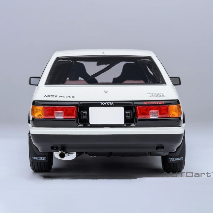 ミニカー AUTOart 1/18スケール トヨタ スプリンター トレノ (AE86) 「頭文字D」